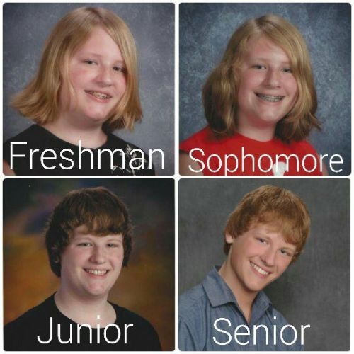 senior girl dating freshman guy